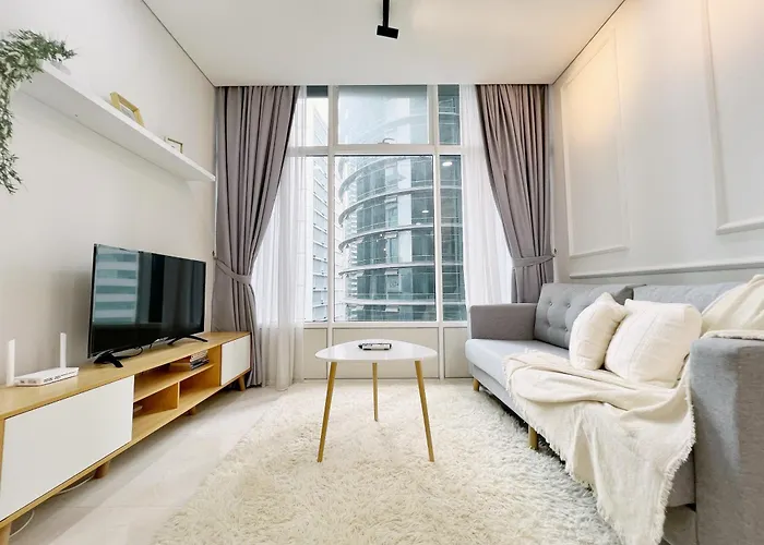 Sky Suites Airy 2Br Suite At Klcc